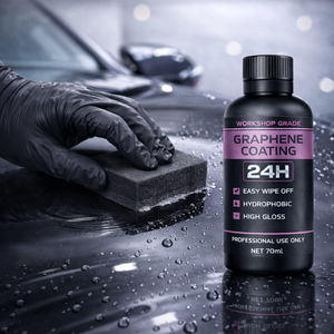GRAPHONEX Revêtement Céramique au Graphène 24H Finition Brillante Hydrophobe pour Protection de Peinture Automobile (1000ml) Auto-Réparateur 10 Ans - Product Image 6