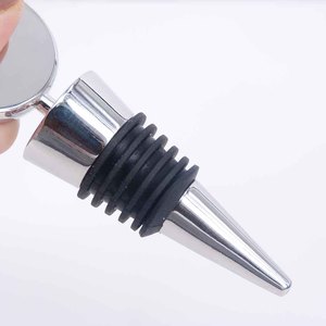 Tapón de Vino Europeo de Aleación de Zinc, Juego de Tapones para Botellas Selladas, Tapón de Vino Personalizado - Product Image 6