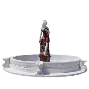 <span class=keywords><strong>Fontaine</strong></span> d'eau extérieure avec statue, fontaines d'eau en marbre uniques, fontaines et statues en marbre - Product Image 6
