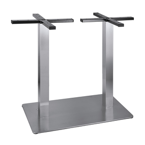 ขาตั้งโต๊ะสแตนเลสแบบสองเสา ทันสมัย ใช้ได้ทั้งโต๊ะรับประทานอาหารและโต๊ะทำงาน แข็งแรง ทนทาน เหมาะสำหรับห้องนั่งเล่นและโรงแรม - Product Image 3