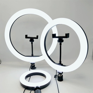 Anneau lumineux avec trépied et support Selfie pour téléphone Avec Tripied Pour Téléphone Led Profissional 360 Rotation Stand Ring Light - Product Image 4