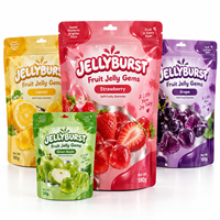 Individuell Bedruckte Getreideflocken-Seitenfaltentasche mit Hoher Barriere, Einfach zu Verschließender Reißverschluss, Lebensmittelechte Snack-Verpackung, Standbeutel