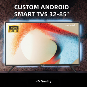 Personalización OEM, Tamaños de 32 a 85 Pulgadas, LED LCD Android HD 1080P, Google WebOS, Smart TVs, Carcasa Negra, PAL 50Hz - Product Image 2