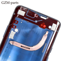 Plaque de cadre moyen de téléphone portable pour le remplacement du cadre avant LCD One Plus 7 Pro
