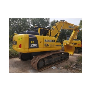 รถขุดไฮดรอลิกแบบตีนตะขาบ Komatsu PC200-8 มือสอง น้ำหนัก 20 ตัน ของแท้จากญี่ปุ่น เครื่องจักรก่อสร้างขนาดกลาง ชั่วโมงการทำงานต่ำ พร้อมใช้งาน - Product Image 1