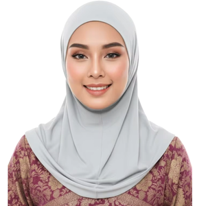 Fournisseur Malaisien Borong Inner Cap 9 Anak Tudung Ruched Volumizing Cotton Baju Kurunga Slim Fit Reliable Supply Chain Partne - Product Image 1