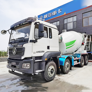Camión Mezclador <span class=keywords><strong>de</strong></span> Cemento y Concreto Shacman 8x4 <span class=keywords><strong>de</strong></span> 12 Ruedas <span class=keywords><strong>con</strong></span> Motor Cummins 8 10 12 15 M3, Nuevo en Stock 2023 2024 2025 - Product Image 1