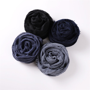 CCY Hijab en voile musulman Niqab Foulard en coton froissé de qualité supérieure Foulards instantanés Foulards Musulman - Product Image 6