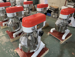 Fabrik preis High Speed Universal 40 Liter Planetary Food Mixer Bäckerei-Teig mischer mit Edelstahl deckel und Schüssel - Product Image 5