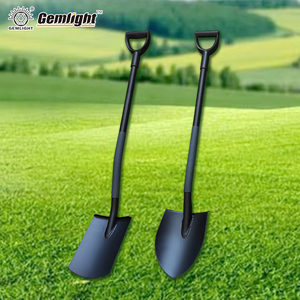 Pala de Mano Cuadrada para Jardín Tipo India con Mango de Acero Totalmente Soldado - Product Image 2