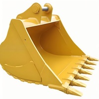 China Menyediakan Peralatan Profesional Berkualitas Tinggi, Bucket Batu Excavator Lebar 1500mm, 20-50 Ton, Material Q355B/Q690D