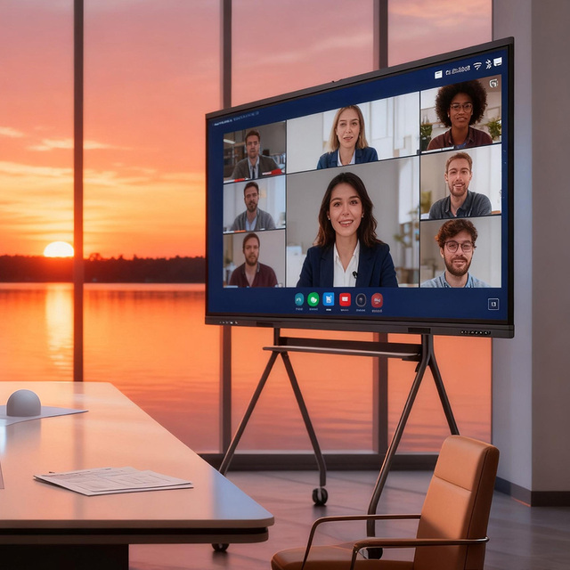 Cheap Price 86-Inch 4K Smart TV Interactive Whiteboard 40-Point Touch LCD Digital Display Infrared Screen 60Hz 1-Year Warranty