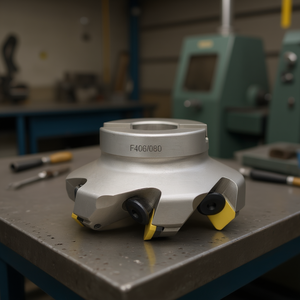 Fraiseuse Fervi pour surfaces F406 080 avec plaquettes en carbure - Product Image 3