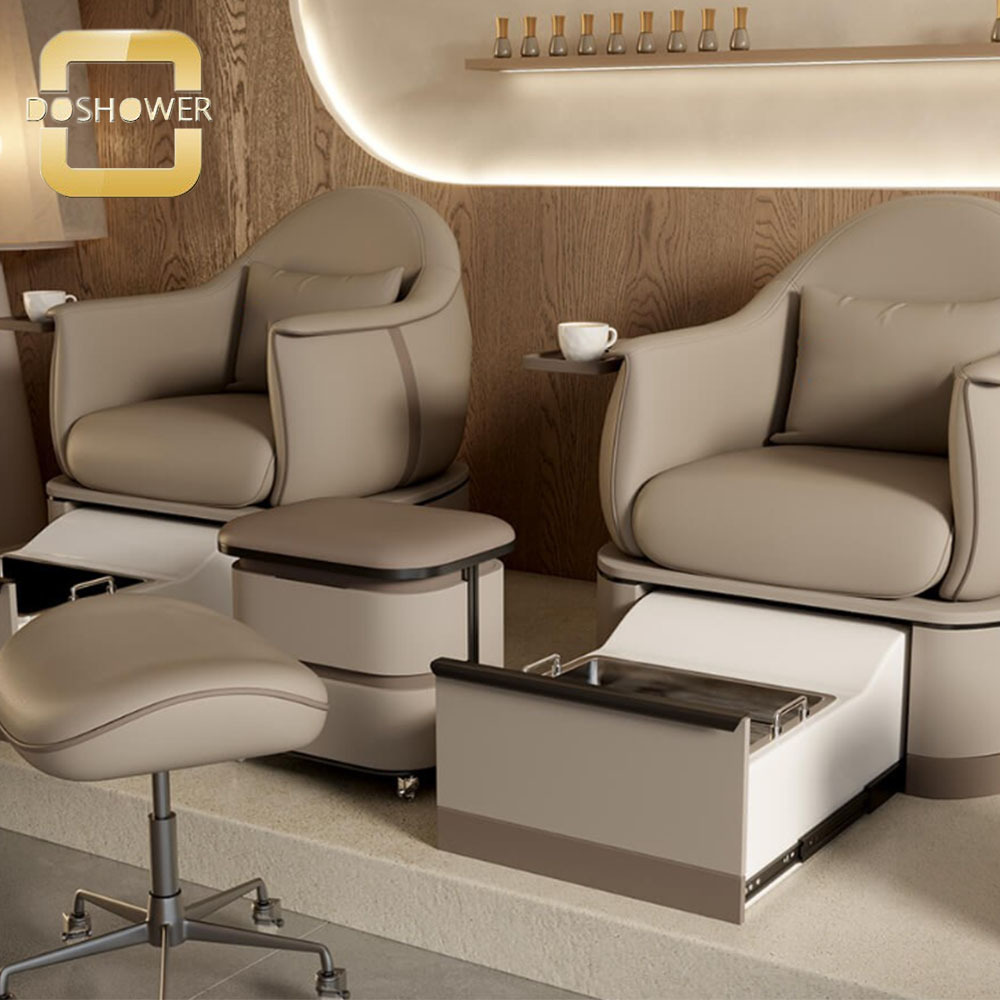 Chaise de pédicure ODM Rexor avec meubles de salon de beauté de massage