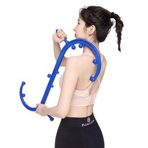 <strong>THERA</strong> <strong>Cane</strong> Back Buddy Custom Logo Portable Massage Stick for Body Point Muscle Relaxation - Product Image 1