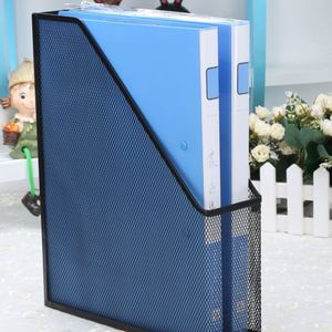 High Quality Office Desk Magazine <b>File</b> <b>Document</b> Folder Organizer Metal Collection Organizer - Product Image 4