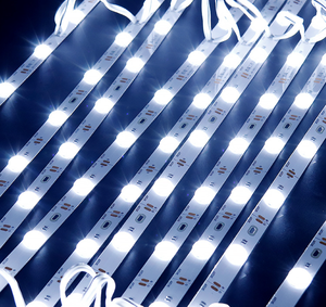 أضواء Led للجسم من الألومنيوم DC24V 12V IP20 IP65 SMD2835 SMD3030 مع 12leds/شريط انعكاس منتشر أبيض بارد - Product Image 2