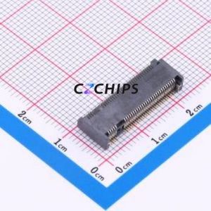 MDT420M01001 Gold Finger Connector SMD,P=0.5mm,Horizontal Mount Connector 0.5mm 67P Horizontal Mount Copper Alloy - Product Image 1
