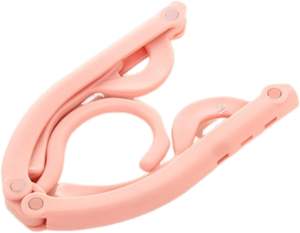 ราวตากผ้าพลาสติกแบบพกพาขายส่ง ราวแขวนผ้าแบบพับได้สำหรับเดินทาง - Product Image 4