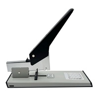 Agrafeuse de bureau manuelle robuste grande capacité pour 200 feuilles, agrafes 23/6-23/24, pour usage intensif