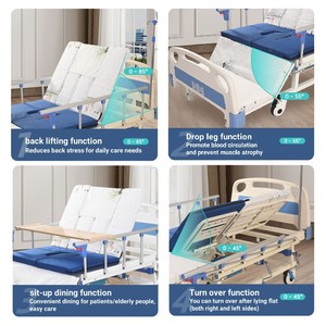 Camas Médicas con Inclinación Manual Garden Leg Bending, Camas <span class=keywords><strong>Hill</strong></span> <span class=keywords><strong>Rom</strong></span> para Venta, Cama de <span class=keywords><strong>Hospital</strong></span> para Cuidado de Enfermería - Product Image 3