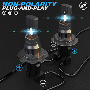 No Polar Play & <span class=keywords><strong>Plug</strong></span> 1:1 12V 80W 8000LM 6500K IP68 Canbus Sistema de iluminación automática H1/H3/H4/H7 9005/9006 Car LED Silverado 2500 - Product Image 4