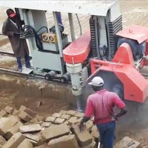 Hualong Machinery TUFA CUTTER Cut Laterite Limestone Sandstone Quarry Stone Brick Cutting Making <strong>Machine</strong> for Building Block - Product Image 2