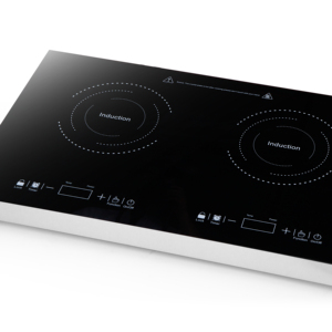 Cuisinière à induction encastrable rapide et efficace, 2 brûleurs avec une puissance de 1800W et 1300W - Product Image 1