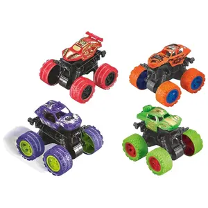Wholesale Durable Friction Cars Toys for Boys Inertia Car Mini Truck Off Road Cars Monster Truck Toy For Kids