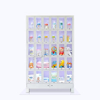 Distributeur automatique intelligent à 30 compartiments modulaires pour produits quotidiens (couches incluses)