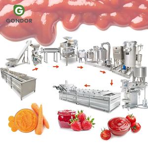 Línea de Producción Continua Automatizada Industrial y Doméstica de Pasta de Tomate, Salsa y Ketchup para Enlatado - Product Image 1
