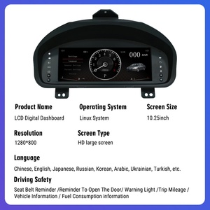 NaviHua 11 Inch <b>Digital</b> LCD Cluster Instrument Panel Multimedia Player Dashboard Cluster <b>for</b> Honda Accord 2003 2007 - Product Image 4