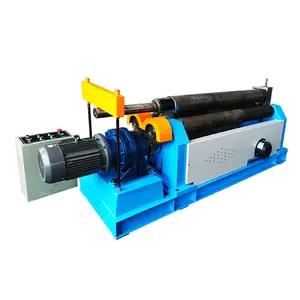 W11 6X2000 factory price mechanical three-roller symmetrical plate rolling machine