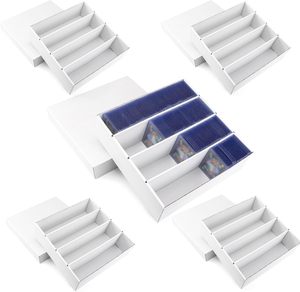 Boîte de rangement pour cartes en carton au design moderne avec séparateurs pour cartes à collectionner, organisateur de cartes de crédit, 7 pouces, Just Case, couleur personnalisée - Product Image 6