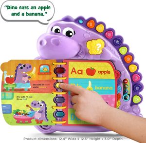 Livre sonore multifonctionnel de l'alphabet pour enfants en plastique Apprentissage précoce de l'anglais de <span class=keywords><strong>2</strong></span> à 4 ans Multi-boutons Unisexe - Product Image 3