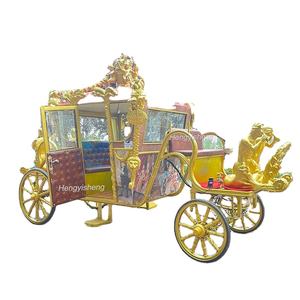 Carrosse royale de mariage de conception exclusive, carrosse royale touristique romantique/carrosse royale de sculpture vintage classique - Product Image 2