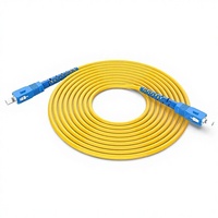 Câble de brassage fibre optique monomode de qualité télécom LC-SC DIMAN, flexible pour intérieur, FTTH, 3m 5m 10m, haute qualité, garantie 1 an