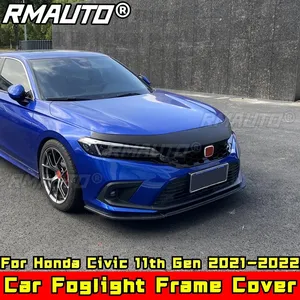 Kit de Carrocería para Honda Civic 11.ª Generación 2021-2022, Parrilla Delantera Negra Brillante Estilo TR, Accesorios para Automóviles - Product Image 3