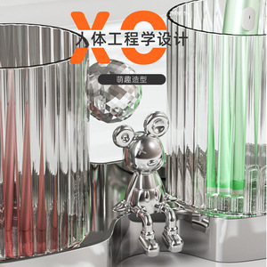 Peninsula Good Products Violent Mouse Ornament Plated Metal Cartoon Decor For Living Room Tv Cabinet Entryway Decoration - Product Image 1
