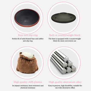 Customized LOGO Top Seller Aluminum Alloy Non-slip <strong>Cake</strong> <strong>Turning</strong> Rotating <strong>Table</strong> Decorating Turntable Stand - Product Image 3