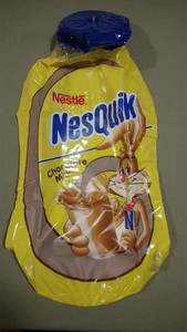 Advertising <strong>Promotional</strong> Store Display PVC Inflatable <strong>NesQuik</strong> Chocolate Milk Bottle - Product Image 3