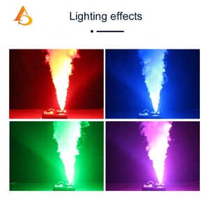 Machine à fumée AICPOSE pour scène avec télécommande, machine à brouillard 1200W 1500W, machine à brume RGB - Product Image 3