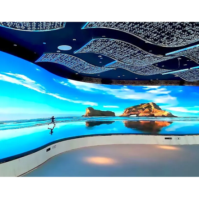 Premium 4K P1.25 Fine Small Pitch Pixel 600x337.5mm Microled Video Wall 1.5 1.8 mm P1.2 P2.5 TV Station Indoor LED Wall Display