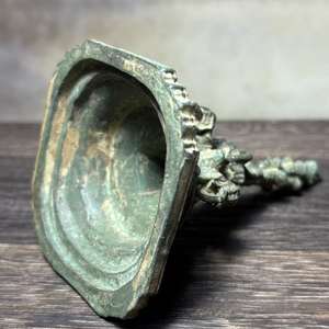 घरेलू सजावट के लिए उत्कृष्ट कांस्य बहु परत बुद्ध प्रतिमा हाथी आधार - Product Image 6