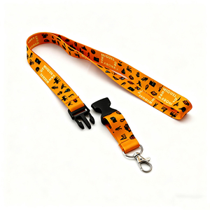 YUSEN1006 Correas de Cuello Personalizadas al por Mayor con Hebilla de Liberación Rápida Ajustable, Cordón Liso de Poliéster para Sublimación - Product Image 2