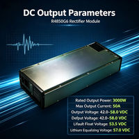 Module redresseur R4850G6 48V CC haute efficacité, alimentation télécom à échange à chaud pour station de base