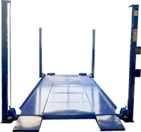 Système de stationnement de garage robotisé à 4 poteaux, élévateur de voiture avec équipement de stationnement efficace à vendre, stockage de voitures, utilisation intérieure et extérieure