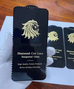 Venta caliente diamante corte encaje vidrio templado para Samsung A05 A12 fabrica Protector de pantalla de vidrio para Tecno Pop 8 9 Spark 4 30 - Product Image 5