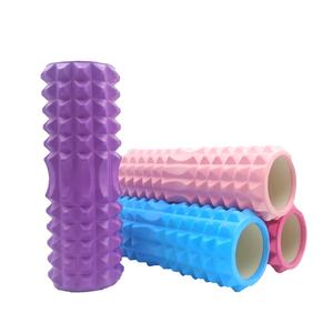 Vente en gros de rouleaux de massage Oriflow 18 pouces haute densité croissant de lune PVC/EVA écologiques pour soulager les douleurs dorsales, <span class=keywords><strong>yoga</strong></span> - Product Image 3