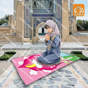 เสื่อละหมาดอัจฉริยะ SAJADAH K20 ชุดของขวัญสำหรับเด็กมุสลิม ของใหม่สำหรับเดือนรอมฎอน ชุดอุปกรณ์การศึกษาแบบพกพา พร้อมเสียงอ่านคัมภีร์กุรอาน - Product Image 2